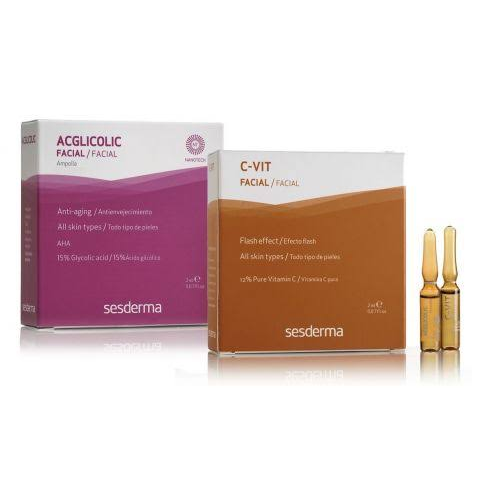 Tratamiento intensivo glicoli+vit c