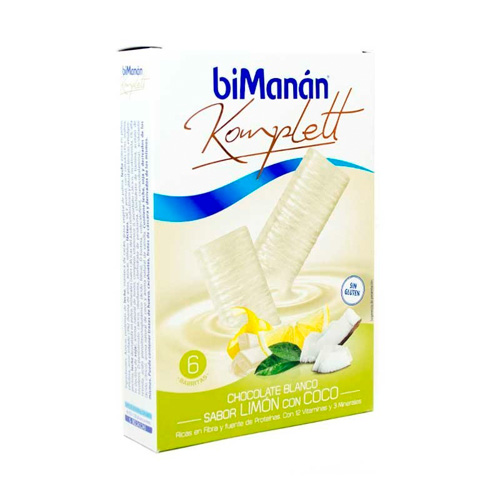 Bimanan komplett chocolate blanco limon-coco 1u