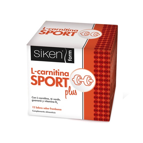 Siken l-carnitina sport plus (12 sobres sabor frambuesa)