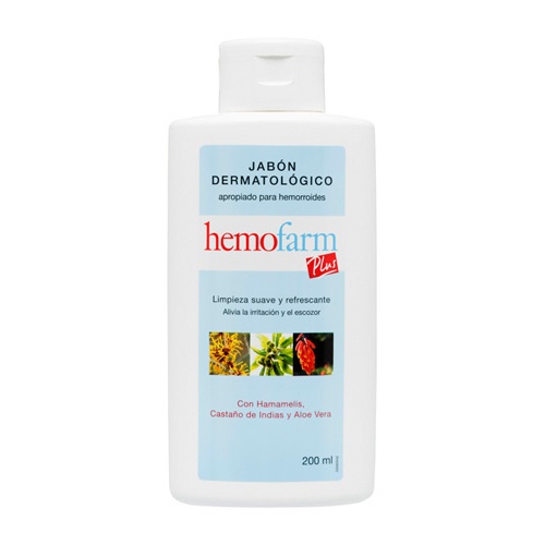 Hemofarm plus jabon (200 ml)