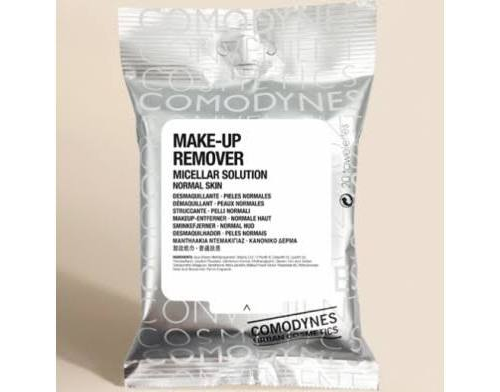 Comodynes convenient cosmetics - make up remover normal skin (20 toallitas)