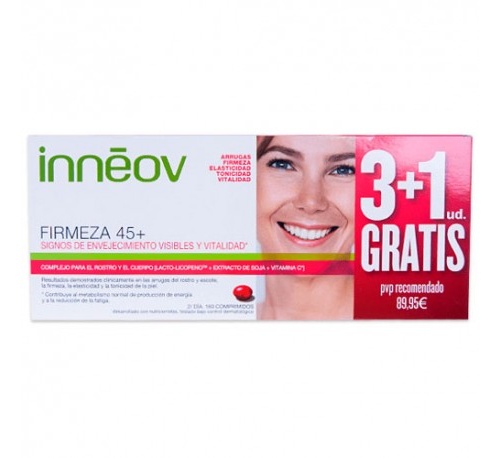 Inneov firmeza 45+ cofre 3+1 160comp