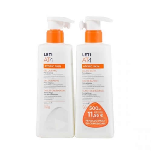 Leti at4 el de baño duplo 2x250 ml
