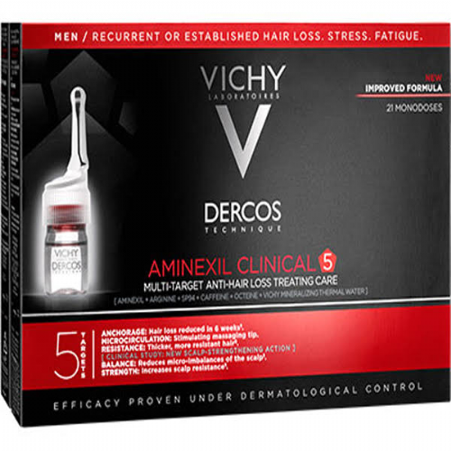 Dercos technique aminexil pro hombre - anticaida triple accion (30 monodosis)