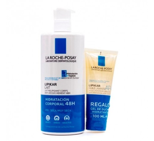 Lipikar lait corporal relipidizante antidesec - la roche posay (750 ml)