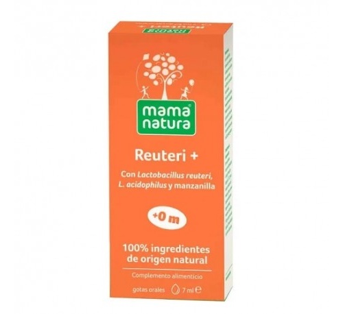 Mama natura reuteri + (gotas orales 1 envase 7 ml)