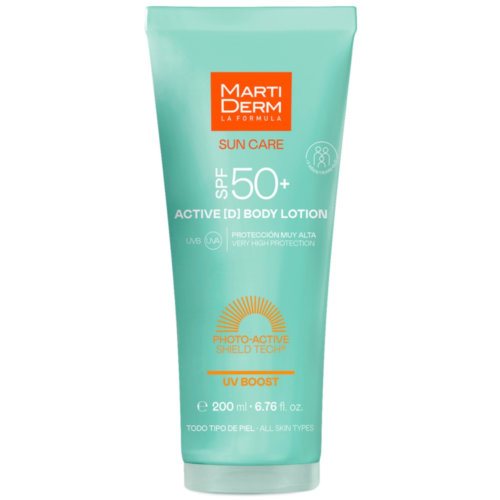 Martiderm spf 50+ active (d) body lotion (1 envase 200 ml)