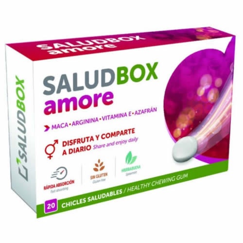 Saludbox amore chicles (20 chicles)
