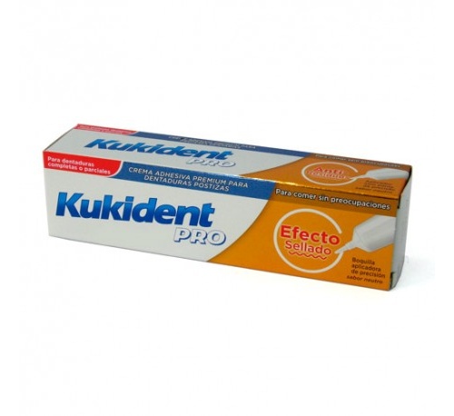 Kukident pro efecto sellado - crema adh protesis dental (40 g)