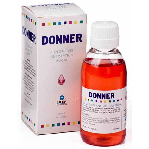 Donner colutorio antiseptico bucal (1 envase 150 ml)