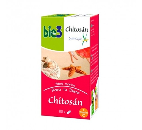 Bie3 chitosan (500 mg 80 capsulas)
