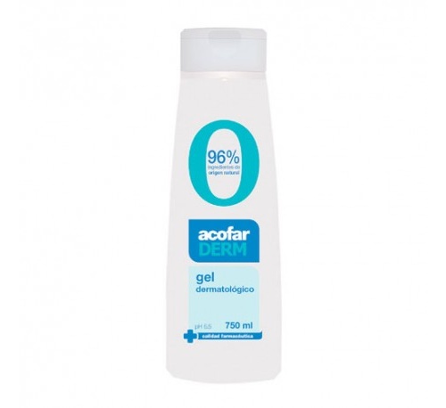 Acofarderm gel dermatologico 0% (750 ml)