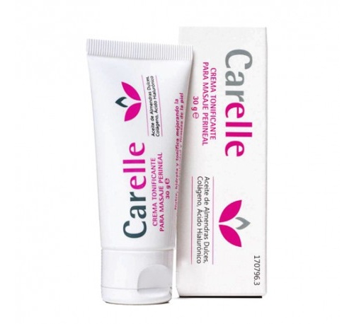 Carelle crema tonificante masaje perineal (1 envase 30 g)