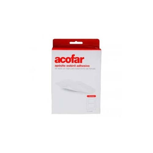 Acofar aposito esteril tejido sin tejer adhesivo (10 apositos 10 x 8 cm)
