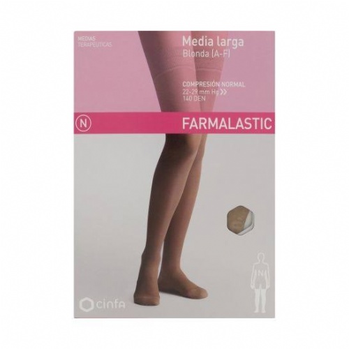 Media larga (a-f) comp normal - farmalastic blonda (camel t- peq)