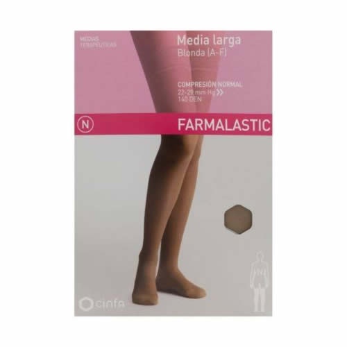 Media larga (a-f) comp normal - farmalastic blonda (camel t- reina)