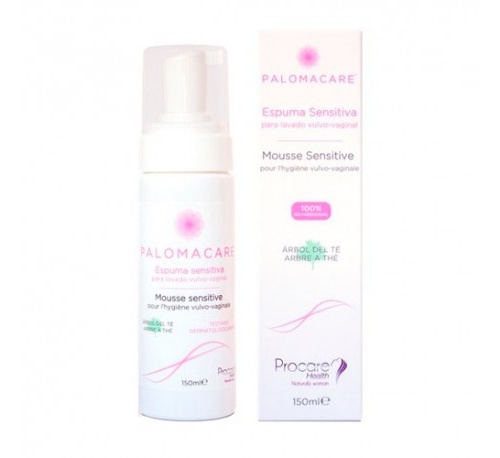 Palomacare espuma sensitiva lavado vulvovaginal (1 envase 150 ml)
