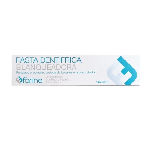 Farline crema dentifrica blanqueadora (1 envase 125 ml)