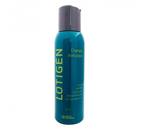 Lotigen champu anticaspa (botella 300 ml)