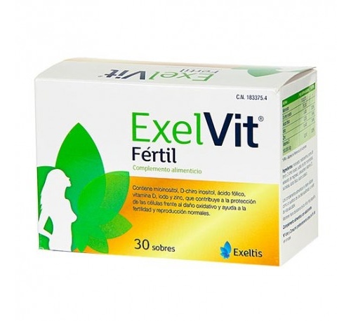 Exelvit fertil plus (30 sobres)