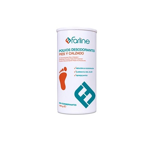 Farline desodorante polvo pies y calzado (100 g)