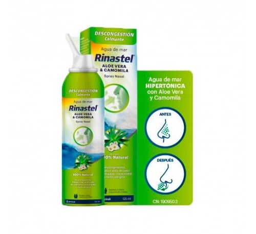 Rinastel aloe vera & camomila (spray nasal 125 ml)