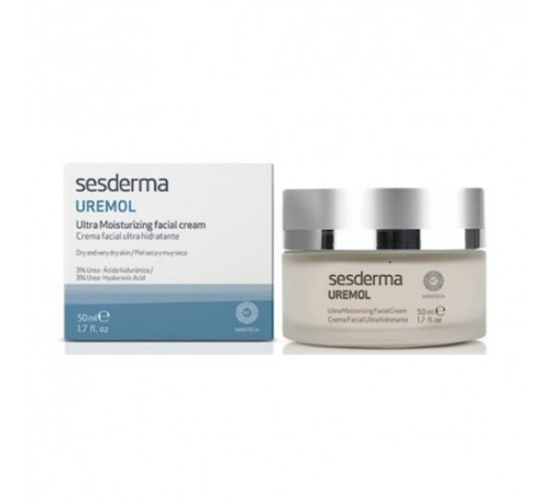 Uremol crema facial ultra hidratante (1 envase 50 ml)