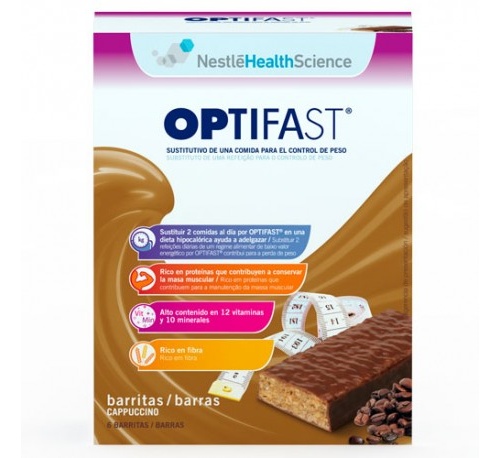 Optifast (6 barritas 70 g sabor capuchino)