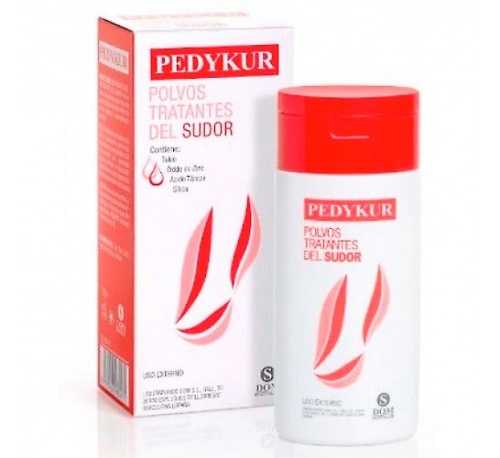Pedykur polvos tratantes del sudor (1 envase 75 g)