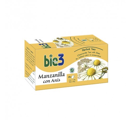 Bio3 manzanilla con anis (1.4 g 25 filtros)