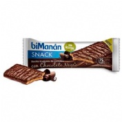 Bimanan barrita crujiente cereales choco negro (17 g  20 barritas)
