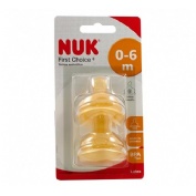 Tetina latex anticolico - nuk first choice (agua t-1 s 2 u)
