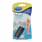 Scholl velvet smooth - lima electronica diamond crystals recambio durezas persistentes (2 u recambio
