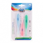 Cepillos pack dientes entrenamientos canpol babi