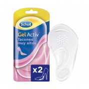 Plantillas - scholl gel activ tacon muy alto