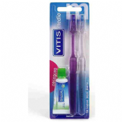 Cepillo dental adulto - vitis (medio)
