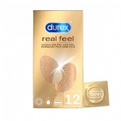 Durex real feel - preservativo sin latex (12 u)