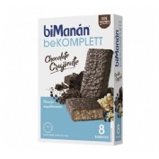 Bimanan bekomplett snack barritas (chocolate crujiente 280 g 8 barritas x 35 g)