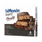 Bimanan befit proteina barritas (6 barritas 27 g sabor chocolate)