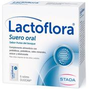 Lactoflora suero oral  6 sobres duocam sabor frutas del bosque