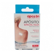 Aposan aposito especial agua - aposito esteril (10 unidades 7,5 cm x 5 cm)