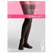 Media larga (a-f) comp normal - farmalastic puntera abierta (negro t- eg)