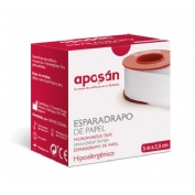 Esparadrapo hipoalergico - aposan (papel 5 x 2''5)