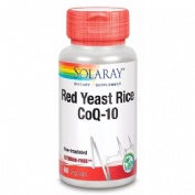 Red yeast solaray rice plus coenzima q10