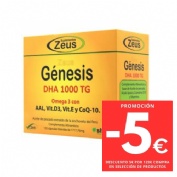 Genesis dha 1000tg omega 3 120 cap zeus + MUESTRAS GRATIS