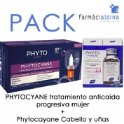Pack phytocyane woman 12 amp + phyto phan 250 cp