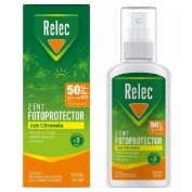 Relec fotoprotector spf 50 con citronela (1 spray 100 ml)