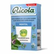 Ricola caramelos sin azucar (1 envase 50 g sabor mentol)