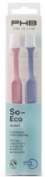 Cepillo dental adulto - phb time to care so eco (2 unidades suave duplo)
