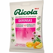 Ricola max caramelos  1 bolsa 70 g sabor equinacea miel y limon